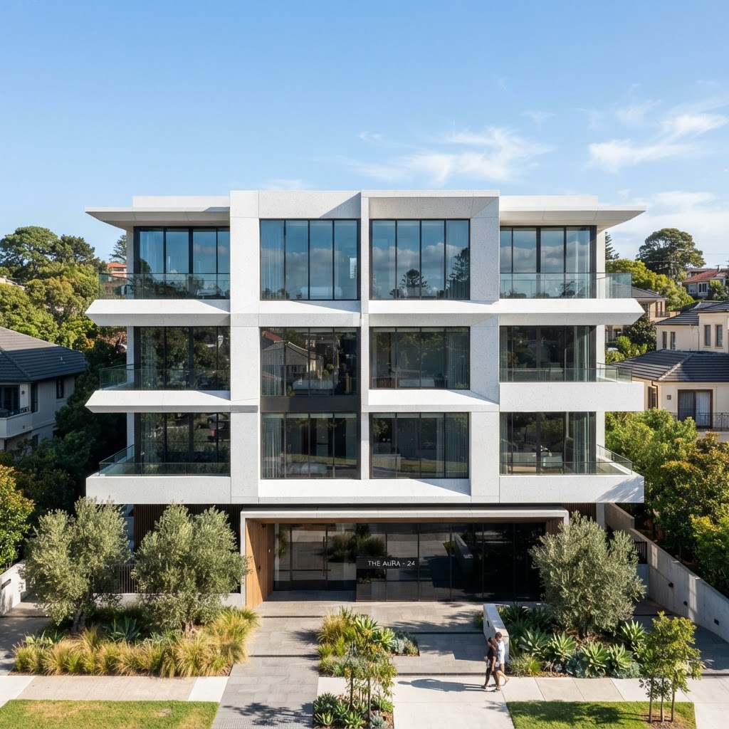 Modern residential building